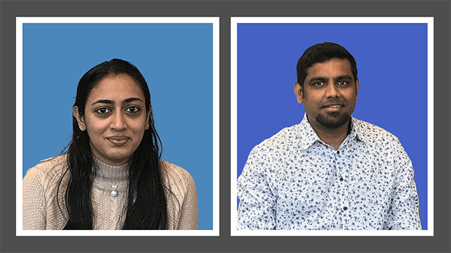 A warm welcome to Kavitha and Omanandan