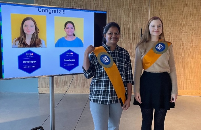 Big Industries Academy: Kudos to Joanna and Soundaram