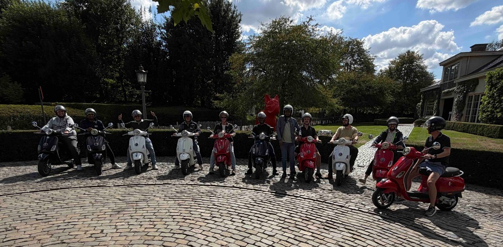 Big Industries Academy on the Road: Vespas, Good Food & Great Company