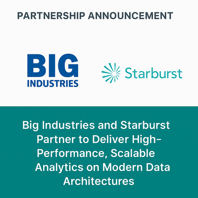 Modern Analytics, Delivered: Big Industries Partners with Starburst